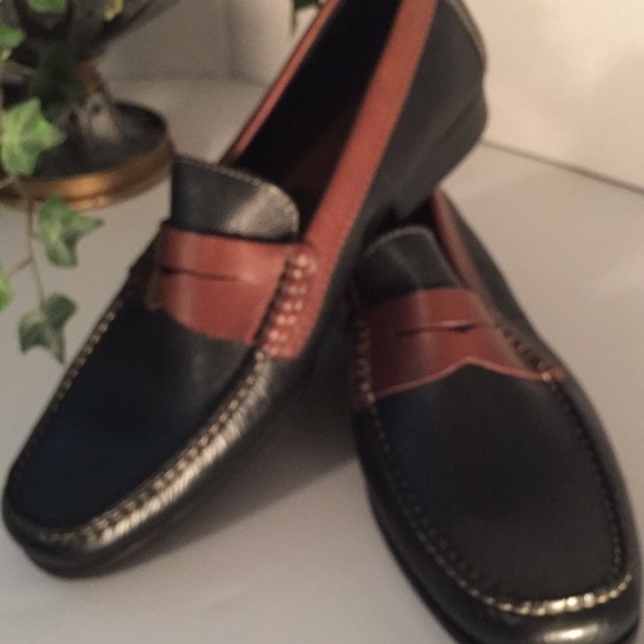Florsheim Other - Florsheim Franklin Penny black/brown Loafers
